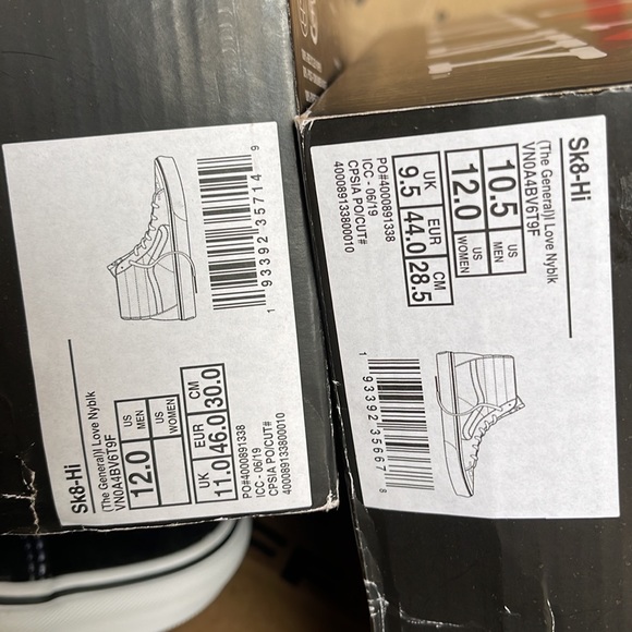 Vans Sk8-Hi The General I Love NY Black sneakers Men’s - Picture 16 of 16